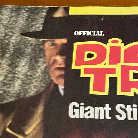 Official Dick & Tracy Giant Sticker- Poster Set 1990 - Picture 5 of 8